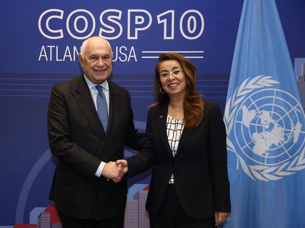 Il-ministro-Nordio-con-la-direttrice-esecutiva-Unodc-Ghada-Waly